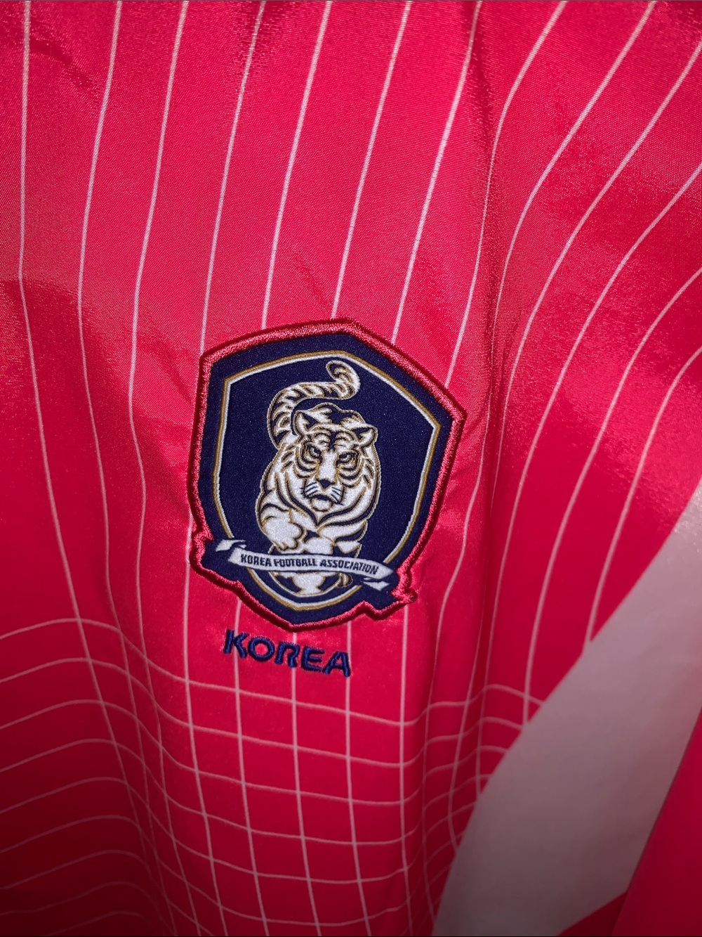 Nike Pink and White Soccer Jersey with Crest xxl - Picture 4 of 5